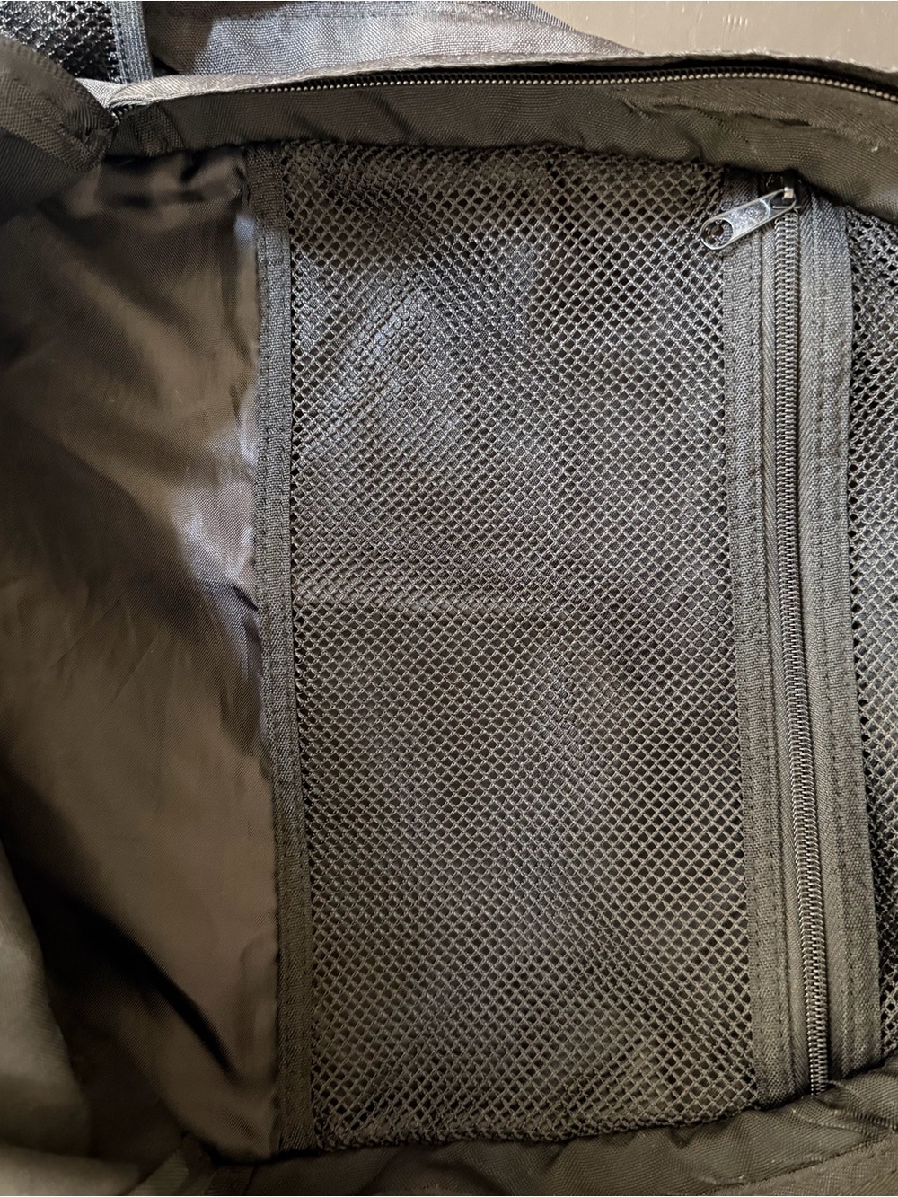 PINK Victoria's Secret Black Canvas Backpack with Logo - Picture 3 of 4